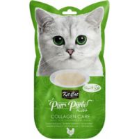 KIT CAT Puree Plus Collagen Care Chicken 60grms