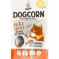PUPPY SALMON SKIN WRAPPED DOGCORN STICK 40G