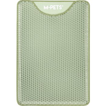  M-PETS Duplex Green Cat Litter Mat 45x65cm 