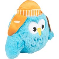 Duvo+ Plush Owl Boy 24X17X8cm Blue