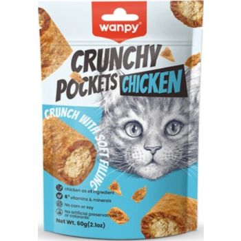  WANPY Crunchy Pocket Chicken Recipe 60G 