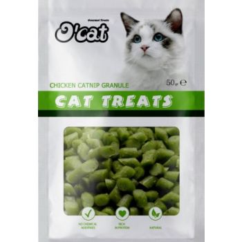  O’ CAT TREATS  CHICKEN CATNIP GRANULE SNACK 50 g 