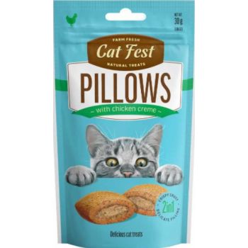  Cat Fest Pillows With Chicken Cream 30g 