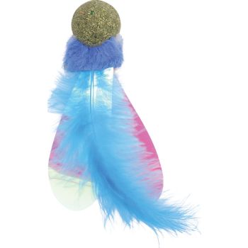 M-PETS Charmy Firefly Blue Catnip Cat Toy 