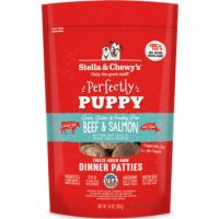 Dog FD Perfectly Puppy Beef & Salmon Patties-14oz