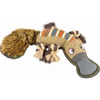 Duvo+ Canvas Dog Toys Duckbill 34x21x6cm, Brown