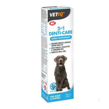  VetIQ 2in1 Denti-Care Edible Toothpaste 