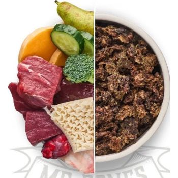  Mr Bones Air Dried Beef and Green Tripe Raw Dry Dog Food - 1 Kg 