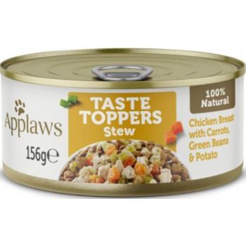  Applaws Topper in Stew Chicken Breast with Pumpkin  Carrots & Peas Dog  Tin 156g 