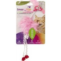 SmartyKat® Flamingo Flop™ Feathered Catnip And Silvervine Cat Toys