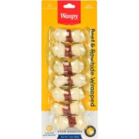 Wanpy BEEF WITH BLEACHED RAWHIDE WRAPPED 100 g