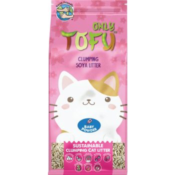  NutraPet Tofu Clumping Cat Litter Baby Powder Sticks - 7 Liters 