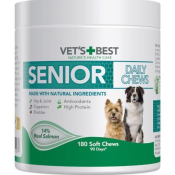  Vet’s Best Daily Chews (180 Soft Chews) – Senior 