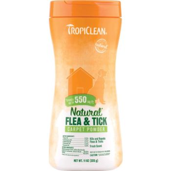  Tropiclean Flea and Tick Carpet and Pet Powder 325g 