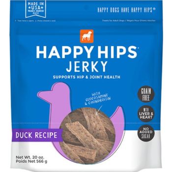  Happy Hips Grain-Free Jerky - Duck - 4 Oz 