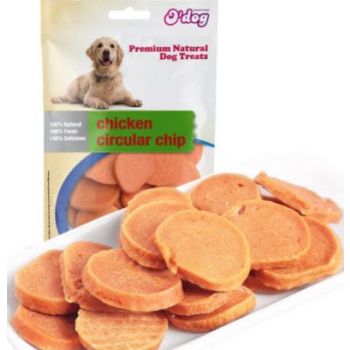  O’DOG Treats Chicken  Circular  Chips 100g 