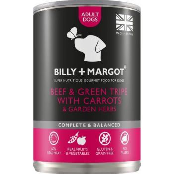  B&M Beef and Green Tripe Canned Adult Dog Food 395G 