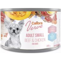 Calibra Dog Wet Food Verve GF can Adult Small Chicken & Beef 200g