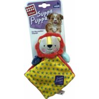 Suppa Puppa Lion with Squeaker & Crinkle (Small)