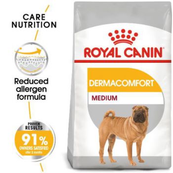  Royal Canin Dog Dry Food Medium Dermacomfort 3 KG 