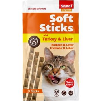  SANAL CAT Cream Sticks With Salmon 75g 