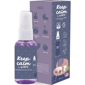  M-PETS Keep Calm Calming Pheromone Spray for Cats 60ml 