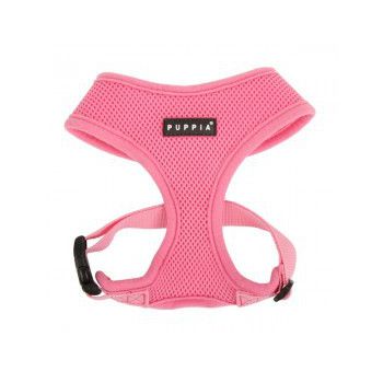  PUPPIA SOFT HARNESS PINK M  Neck 12' Chest 19-22" 