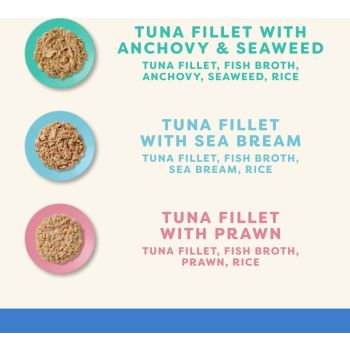  Applaws Cat Wet Food  Fish Multipack 12 x 70g Pouch 