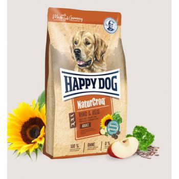  Happy Dog Dry Beef Naturcroq Beef & Rice 15KG 