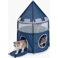 CATIT VESPER CASTLE 48X48X95 CM, BLUE