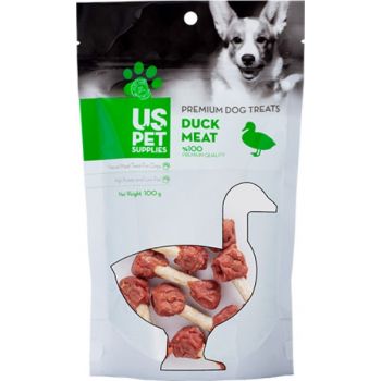  Duck dumbbell Dog Treats 100gm 