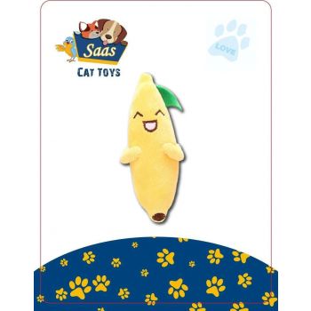  Cat short Banana  plush toys 