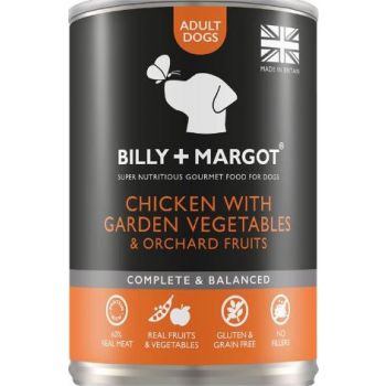  B&M Chicken with Vegetable Canned Adult Dog Food 395G 