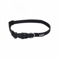Coastal 5/16" Safe Cat Adj.Collar Black