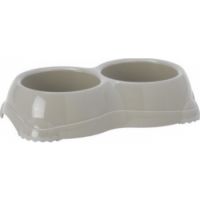 Moderna Double Smarty Bowl Grey Medium