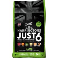 Harringtons Just 6 Lamb Grain Free Adult Dry Dog Food 2kg