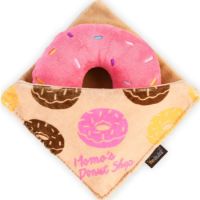 P.L.A.Y Pup Cup Cafe Collection Dog Toys Donut