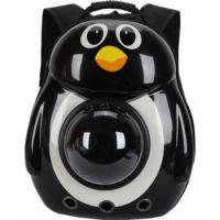 Woofy Penguin Transparent Capsule Pet Travel Backpack – 42 cm x 32 cm x 29 cm