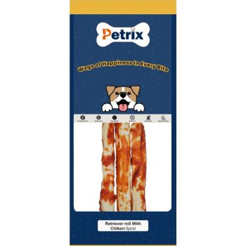  Petrix Retriever Rolls with Chicken - 3 Pcs 