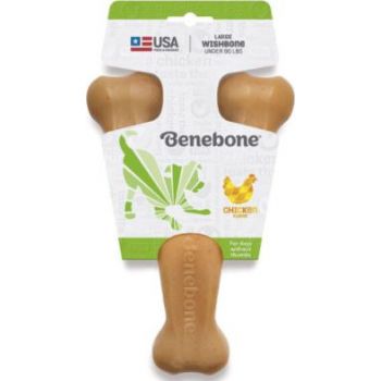  Benebone Wishbone Dog Chew Toy – Chicken Small 