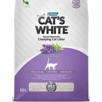  Cats White 10L Lavender 