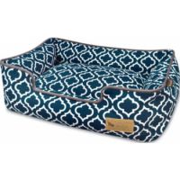 Moroccan Navy Blue Large   96.5L x 76.2W x 22.9H