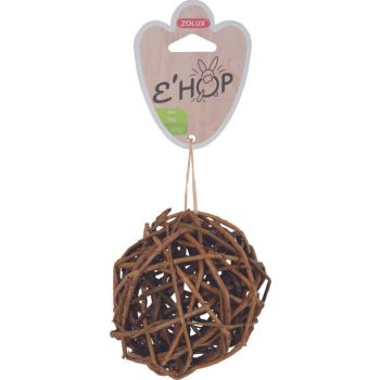  Zolux EHOP BALL RATTAN DARK 10 x 10 x 11 cm 