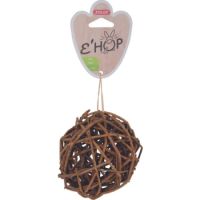 Zolux EHOP BALL RATTAN DARK 10 x 10 x 11 cm