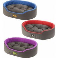 FERPLAST DANDY 45 CUSHION BLACK-VILOT  45 x 35 x 13 cm