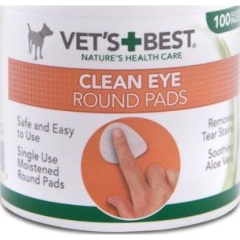  Vet'sbest Clean Eye Round Pads (100pads) 