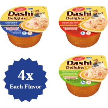 Inaba Dashi Delight Tuna Variety 12PCS/PK 