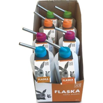  M-PETS Flaska 600ml Drinking Bottle mixed colors  1pcs 