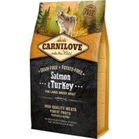 Carnilove Salmon & Turkey For Large Breed Adult Dogs 4kg