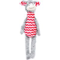 Freedog Neddy Plush Toy with Squeaker - RED